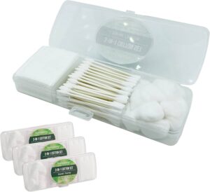 Swabs and cotton balls