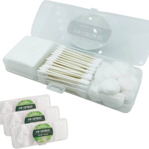 Swabs and cotton balls